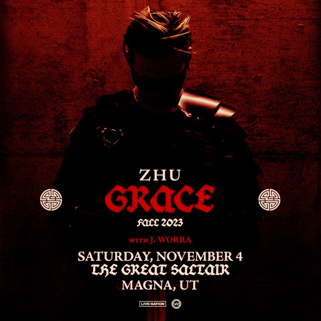 #NEWTOUR @ZHUmusic is coming to The Saltair! The Grace Tour 2023 with support from @JWorra is coming to Salt Lake City this November!

Tickets on sale Friday 6.23 at 10am → v2presents.com