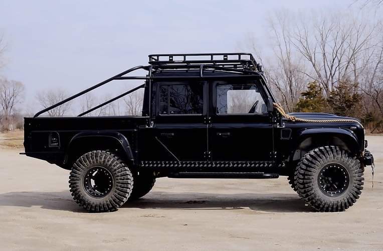 √ 1994 Land Rover Defender 130 Spectre
√ 300TDi Engine
√ 5 Speed Manual Transmission — R380 
√ Roll Cage
√ Roof Rack
√ 37” Maxxis Tyres
√ Front Winch
√ 7' Multi-Media With Back Up Camera
√ 6 Speakers + Subwoofer
√ info@monarchdefender.com