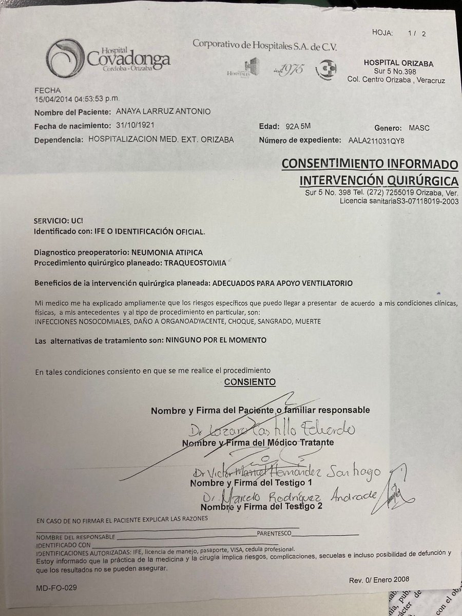 sergio5791's tweet image. Ahí mataron a mi padre! Y fue negligencia total demostrada lo infectaron con pseudomona aeruginosa al 4o día intubado por no sanitizar el ventilador mecánico y se los demostré les hice auditoría tuve constancia de la #Conamed Veracruz y a aquí están las pruebas así q se q hablo