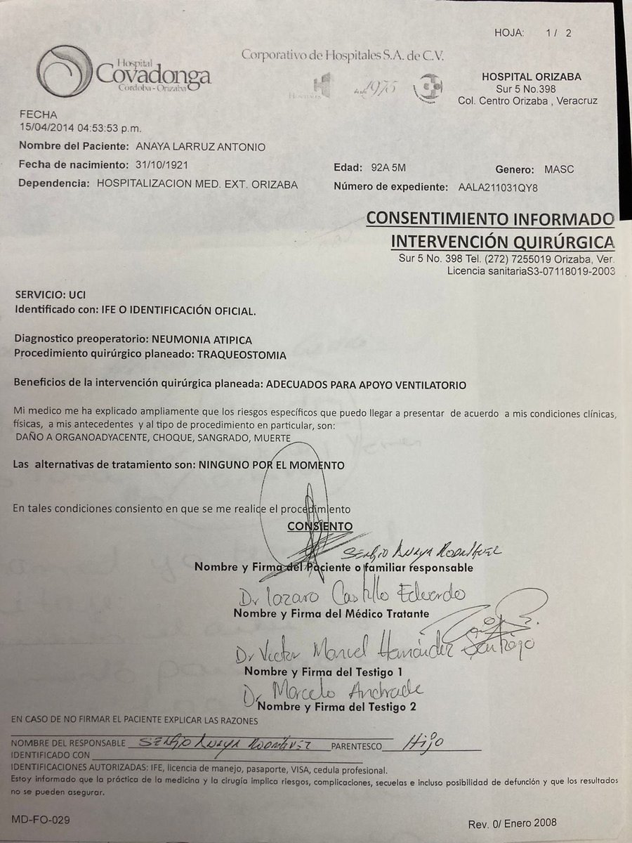 sergio5791's tweet image. Ahí mataron a mi padre! Y fue negligencia total demostrada lo infectaron con pseudomona aeruginosa al 4o día intubado por no sanitizar el ventilador mecánico y se los demostré les hice auditoría tuve constancia de la #Conamed Veracruz y a aquí están las pruebas así q se q hablo