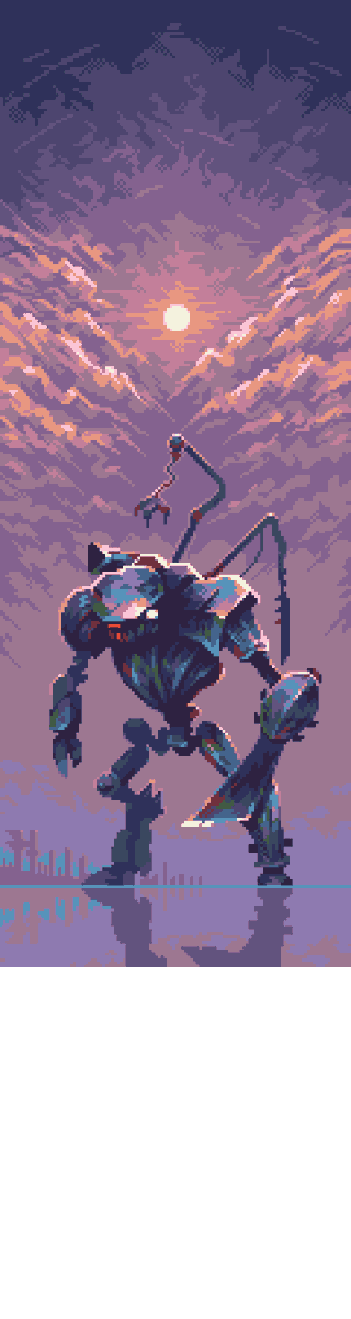 Lots of us dealing with wildfire smog. Make sure you don't lose track of unfriendly entities amidst the haze....

#pixelart #像素畫
