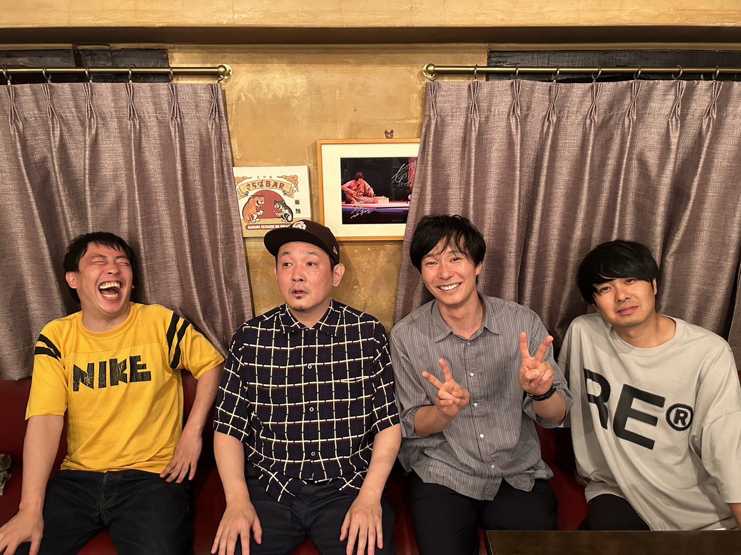 さらば青春の光 単独ライブ「真っ二つ」Tシャツ THE森東 マジンガーZ