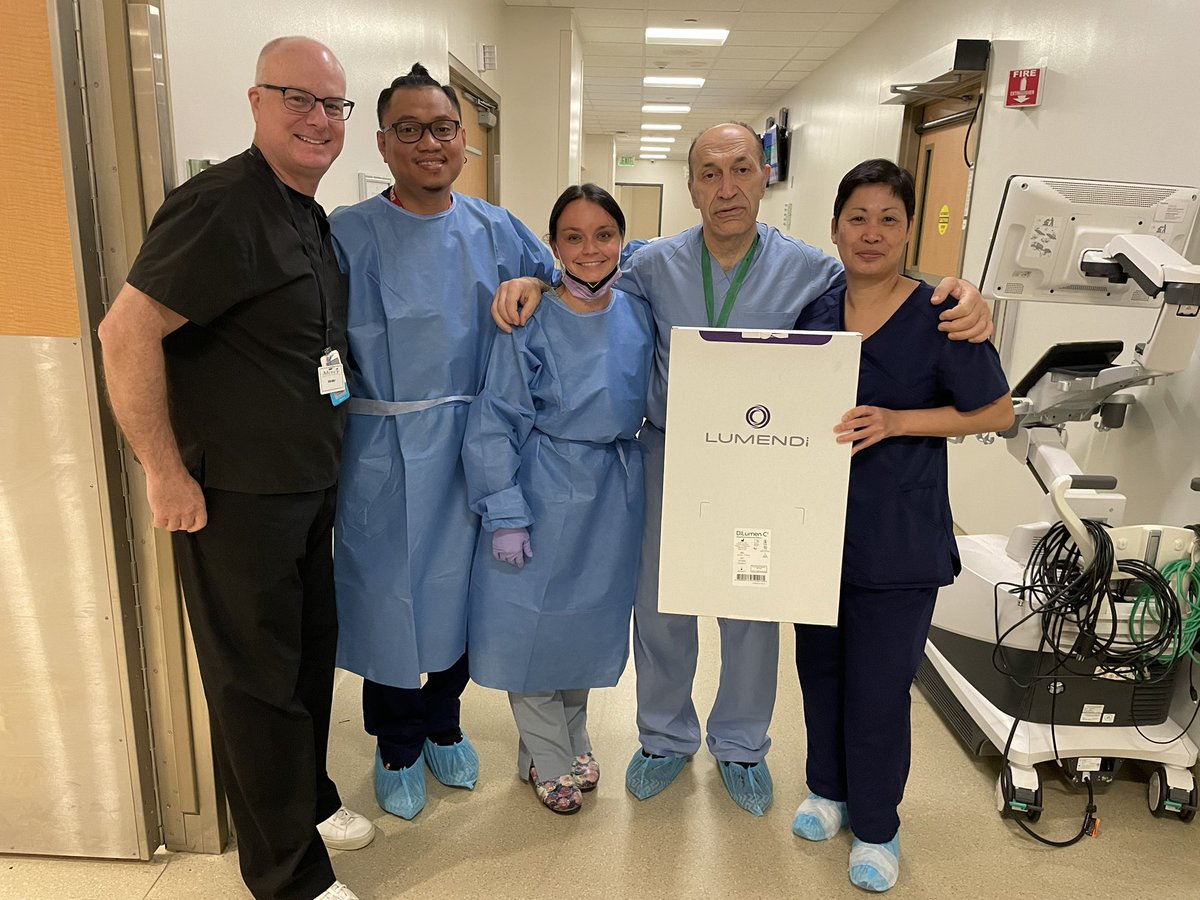 ercool2's tweet photo. Many Thanks to Dr Sergey Kantsevoy and the Endoscopy Team at Mercy MC for the first ever use of @Lumendi_USA New DiLumen C1.  This new over-the-scope balloon platform employs Dynamic Retraction via an Independent Grasper to achieve visualization and traction during ESD. https://t.co/DMc9pepwNv