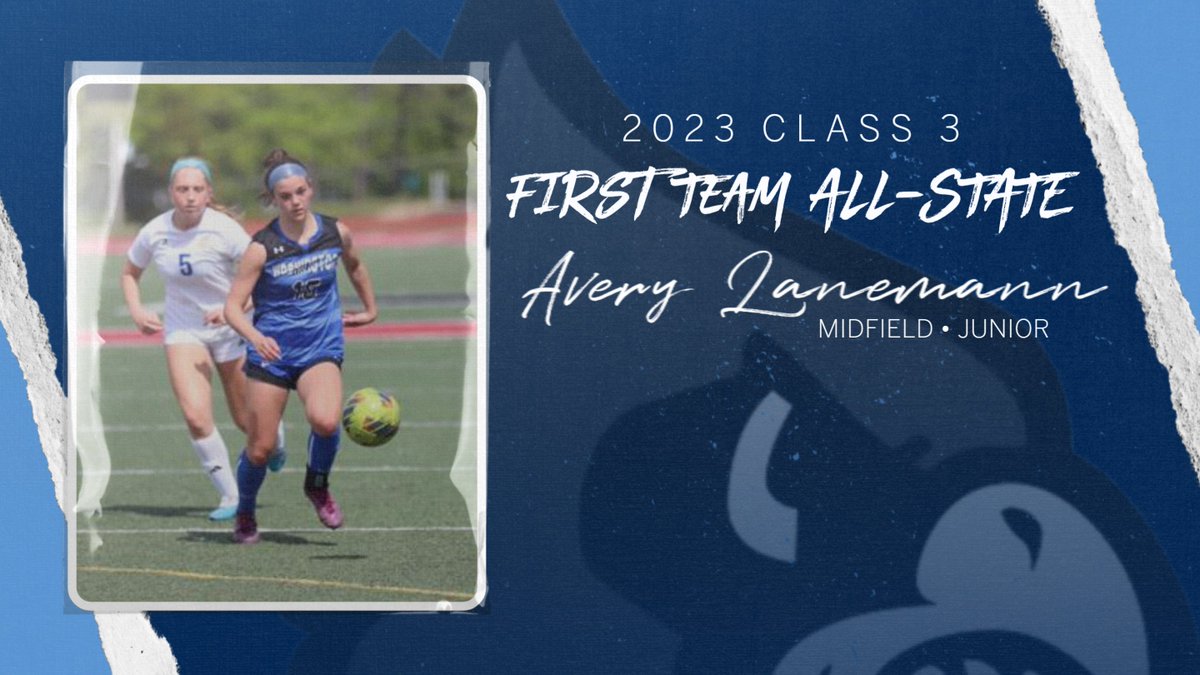 Congratulations to our AVERY LANEMANN for being selected to Class 3's First Team ALL-State!