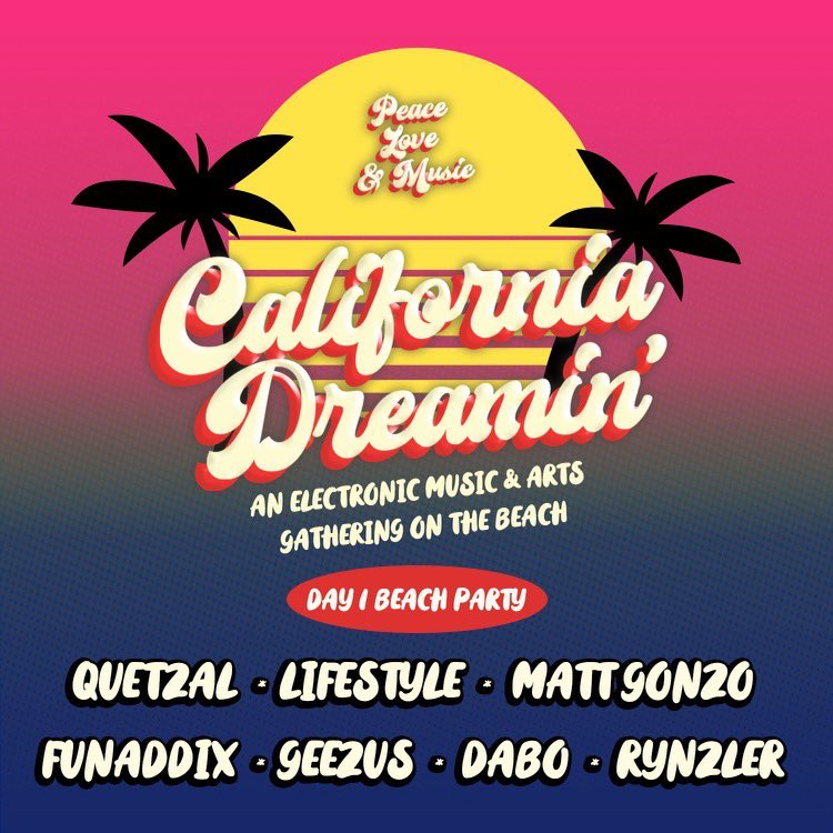 We’re only 4 days away from our first beach party!! 🌞🌊 Dm for location 👀