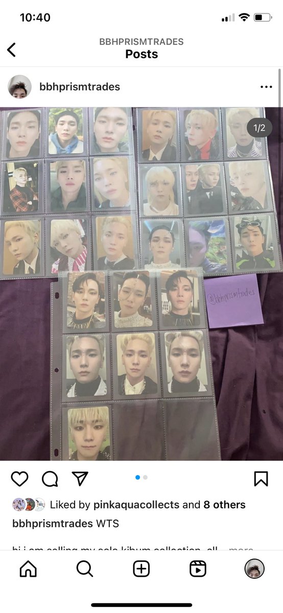 LTMPRISM's tweet photo. hi guys i’m selling my kibum solo pcs on instagram 😭 if anyone wants to host a GO or anything just lmk on insta. the set is $215 which is $8 a card plus $15 shipping 👍🏻 lmk if ur interested #shineewts #wtsshinee #shineesale shinee wts sale https://t.co/saFvyvN95f