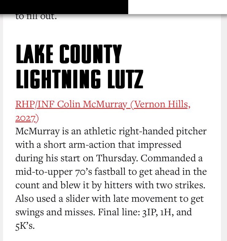 Elite Baseball Training 2027 Lutz (@elitenorth2027) on Twitter photo 4 of our 2027’s with impressive showings at The Rock this past weekend, making the PBR top performers list for the weekend. Great job guys! <a href="/AnthonyGliffe/">Anthony Gliffe</a> <a href="/LCLightningIL/">Lake County Lightning</a> 4 of our 2027’s with impressive showings at The Rock this past weekend, making the PBR top performers list for the weekend. Great job guys! <a href="/AnthonyGliffe/">Anthony Gliffe</a> <a href="/LCLightningIL/">Lake County Lightning</a>