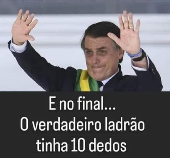 Isso aqui ó...
#BolsonaroNaCadeia