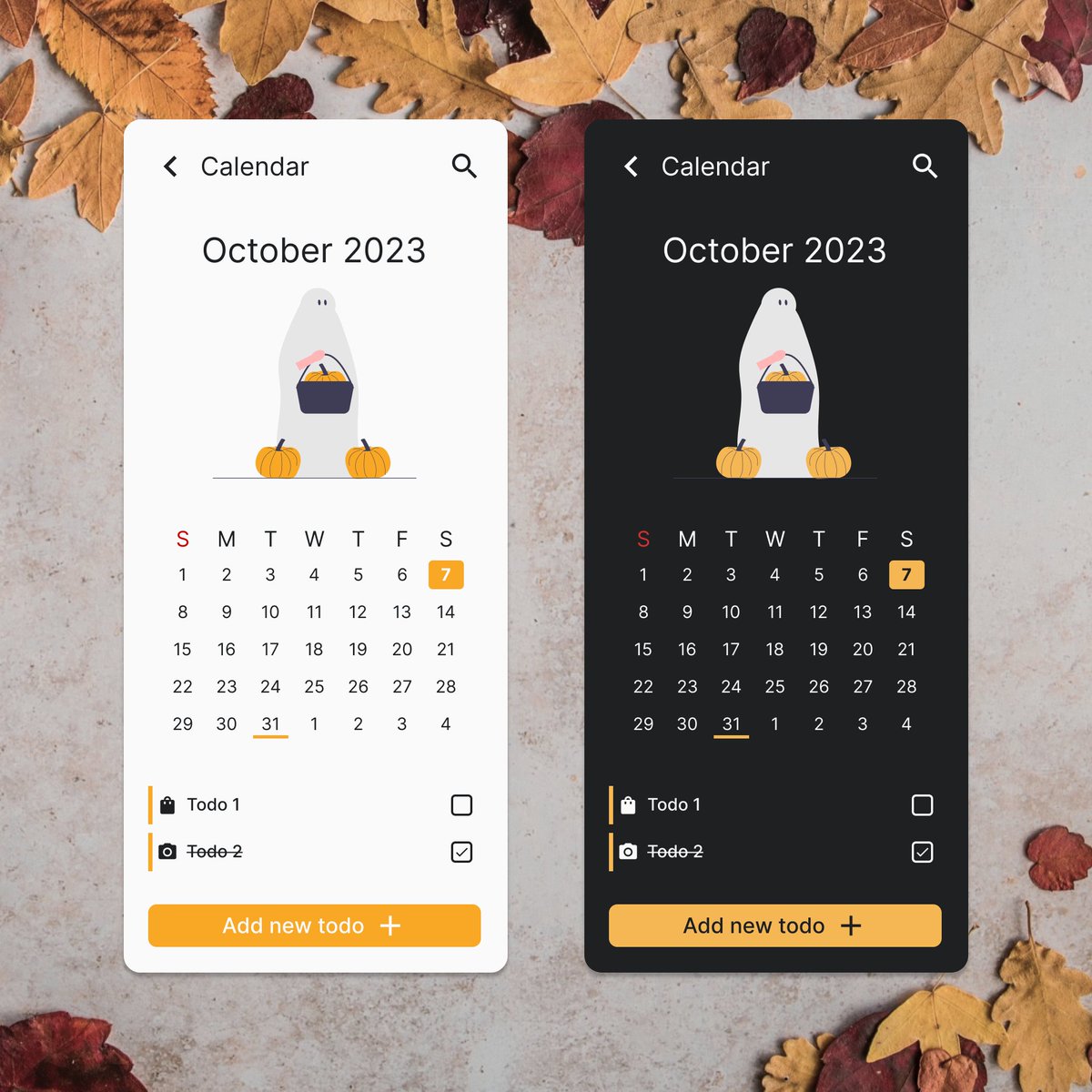 jomadelema_dev's tweet photo. Daily UI 038 - Calendar
#DailyUI #uiux #uidesign #uxdesign #uidesigner #uxdesigner #calendar #darktheme #lighttheme https://t.co/PRKlSvdk8Q