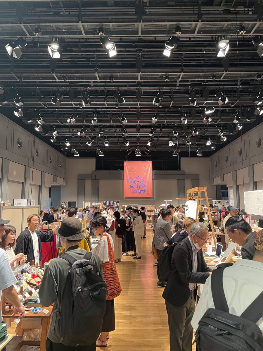 hiroelight's tweet image. ててて
視察終了！
#輪島キリモト　@taiichikirimoto 
#tutaee #注染