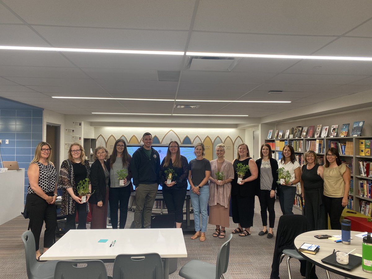 Thanking all of our amazing mentors for their enourage”mint” this year! These beautiful <a href="/EICSCatholic/">Elk Island Catholic Schools</a> educators gave their time and energy to help others grow! #mentorship #BetterTogether