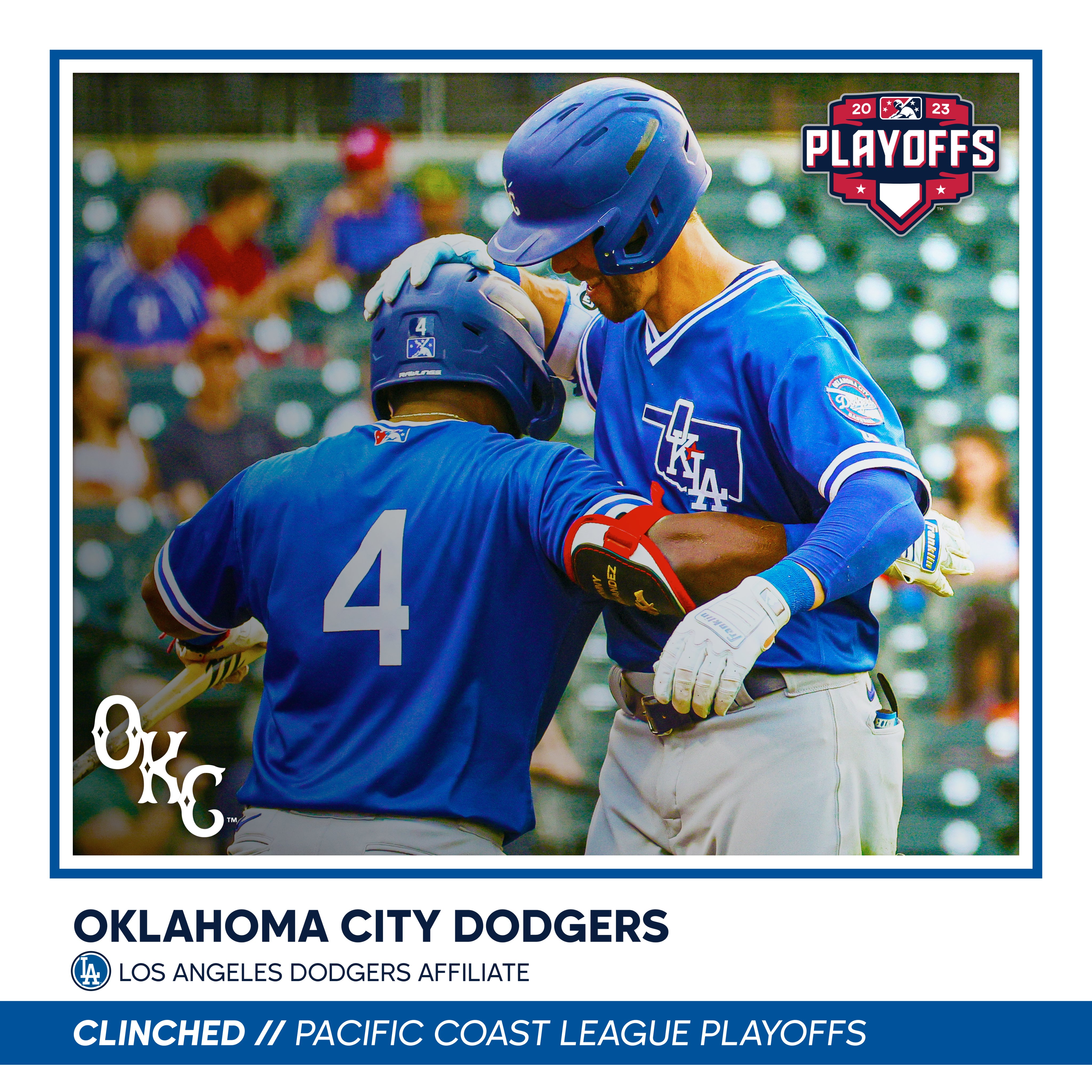 Minor League Baseball on X: The Oklahoma City Dodgers are your