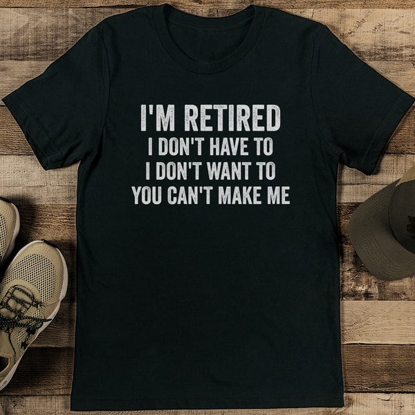 Retired and loving it! No more alarm clocks or meetings 👏🏻#livingthedream #retirementgoals #ageisjustanumber #retirementbliss
Get yours 💪🏻 propertee.space/i-am-retired-f…