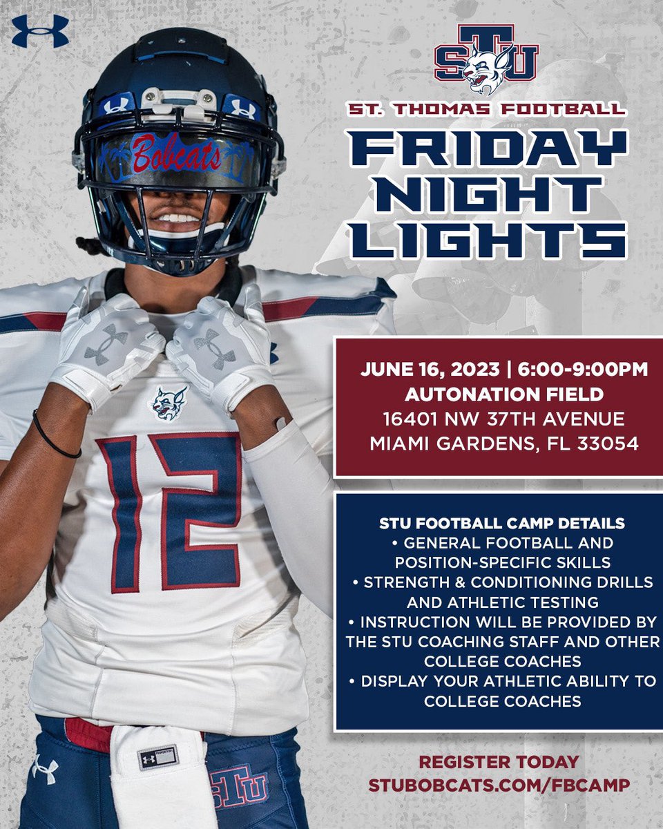 Hemerson Vilis (@hemerson_vilis) on Twitter photo I will be attending <a href="/STU_Football/">STU Football</a> Football camp on friday! cant wait to showcase my talents!
<a href="/Coach_Rychel/">Bill Rychel</a>
<a href="/CoachAlexGray/">Alex Gray</a>
<a href="/coach_zank/">Erick Burzanko</a>
<a href="/CoachDrewDavis/">Drew Davis</a>
<a href="/CoachAllshouse/">Trace Allshouse</a>
<a href="/CoachCJones_STU/">Chris Jones</a>
<a href="/Coach_Oscar13/">Oscar Castañeda</a>
<a href="/_Jerome_Smith/">Jerome Smith</a>
<a href="/larryblustein/">Blustein Recruiting</a>
<a href="/NP_Recruiting/">National Pros Recruiting</a> <a href="/prepredzoneFL/">Prep Redzone Florida</a> <a href="/JerryRecruiting/">Rising Stars</a> I will be attending <a href="/STU_Football/">STU Football</a> Football camp on friday! cant wait to showcase my talents!
<a href="/Coach_Rychel/">Bill Rychel</a>
<a href="/CoachAlexGray/">Alex Gray</a>
<a href="/coach_zank/">Erick Burzanko</a>
<a href="/CoachDrewDavis/">Drew Davis</a>
<a href="/CoachAllshouse/">Trace Allshouse</a>
<a href="/CoachCJones_STU/">Chris Jones</a>
<a href="/Coach_Oscar13/">Oscar Castañeda</a>
<a href="/_Jerome_Smith/">Jerome Smith</a>
<a href="/larryblustein/">Blustein Recruiting</a>
<a href="/NP_Recruiting/">National Pros Recruiting</a> <a href="/prepredzoneFL/">Prep Redzone Florida</a> <a href="/JerryRecruiting/">Rising Stars</a>
