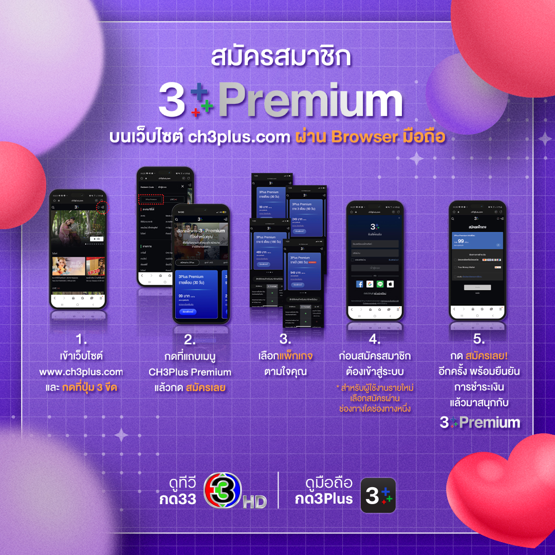 Ch3Plus's tweet photo. ตัวไกลแต่ใจใกล้ อยากดู Live Streaming งาน #StarOfTheYear2022 ต้องทำยังไง ดูในโพสต์เลย👇 อย่าลืมเช็คสถานะการเป็นสมาชิก 3Plus Premium ก่อนถึงวันงานด้วยนะ สมัคร #3PlusPremium เลย>> https://t.co/hXiTBmCtFB
#มากกว่าทีวีที่3Plus #GulfKanawut #กลัฟคณาวุฒิ #ลูกบอลของคุณบิ๊กกลัฟ #Phiballs https://t.co/NMkPQFnMhd