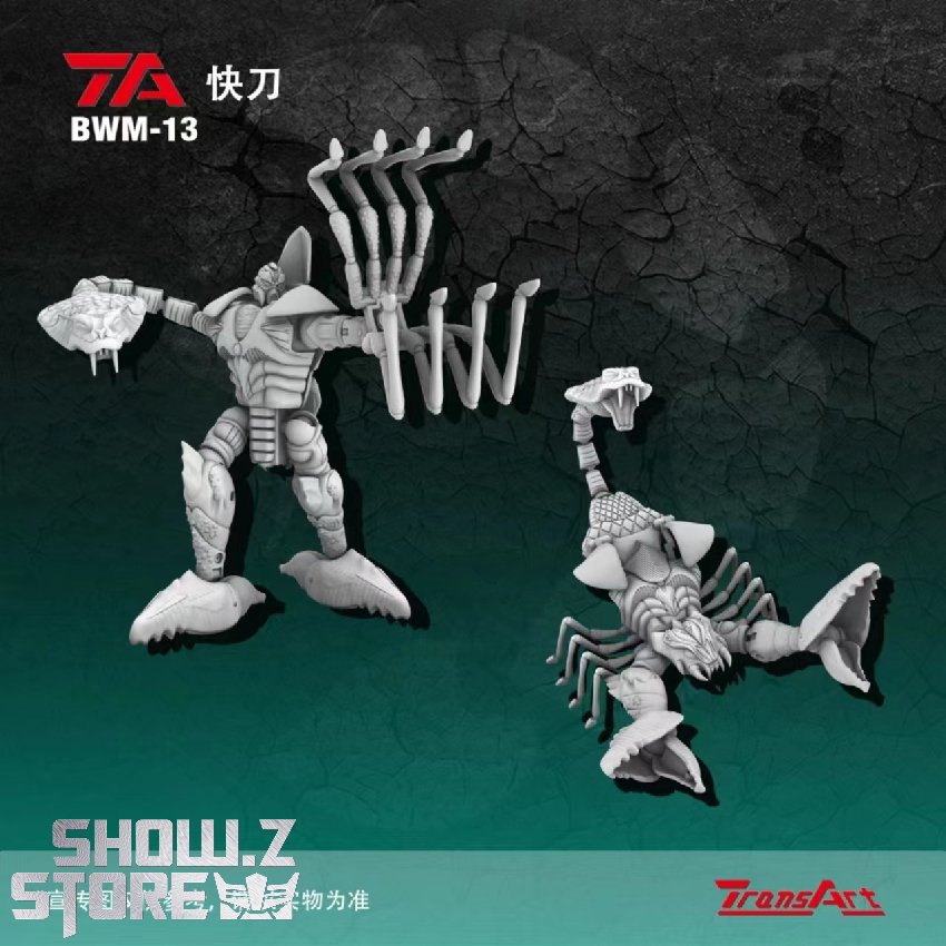 ShowZStore's tweet photo. [Pre-Order] TransArt BWM-13 Beast Wars Predacon Quickstrike
Material: ABS
Heights: 14cm / 5.51''
Full Price Unknown
--------
👇links👇
https://t.co/rkdgyFdVuF

#TransArt #BWM13 #Predacon #Quickstrike #Fuzors #TF
#actionfigure #transformer #modelkit #showzstore #Showzdailyreport https://t.co/8MPql7eMTi
