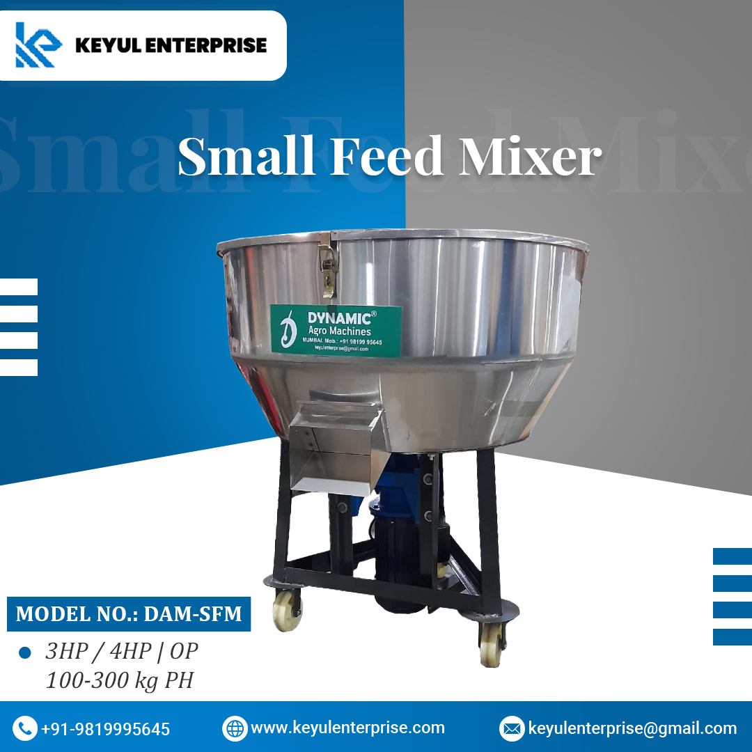 Mixing is made easy with our 𝐒𝐦𝐚𝐥𝐥 𝐅𝐞𝐞𝐝 𝐌𝐢𝐱𝐞𝐫. Achieve consistent and balanced feed every time.

📲: +91 9819995645
🌐: keyulenterprise.com
📧: keyulenterprise@gmail.com

#SmallFeedMixer #EfficientMixing #PrecisionFeeding #FeedPreparation #AnimalNutrition