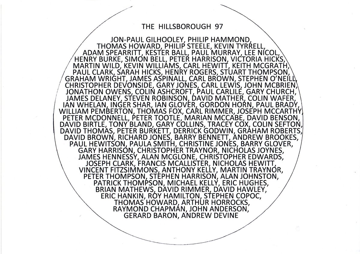 GrahamShortArt's tweet photo. Just finished it! The names of 'The Hillsborough 97' engraved on a solid silver football stud. 1,272 letters that are 100 microns high. The same height as the thickness of a hair. Eight weeks to complete this. https://t.co/L46qRgWsOL