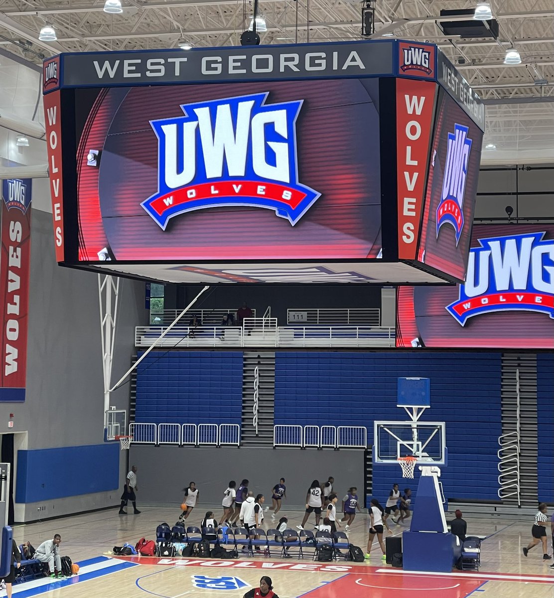 Had a great time today at the University of West Georgia Team Camp! The facilities were amazing, the campus was beautiful, and the competition was very good! Thank you, <a href="/joannareitz/">Joanna Reitz</a>  for hosting us!! #GoWest