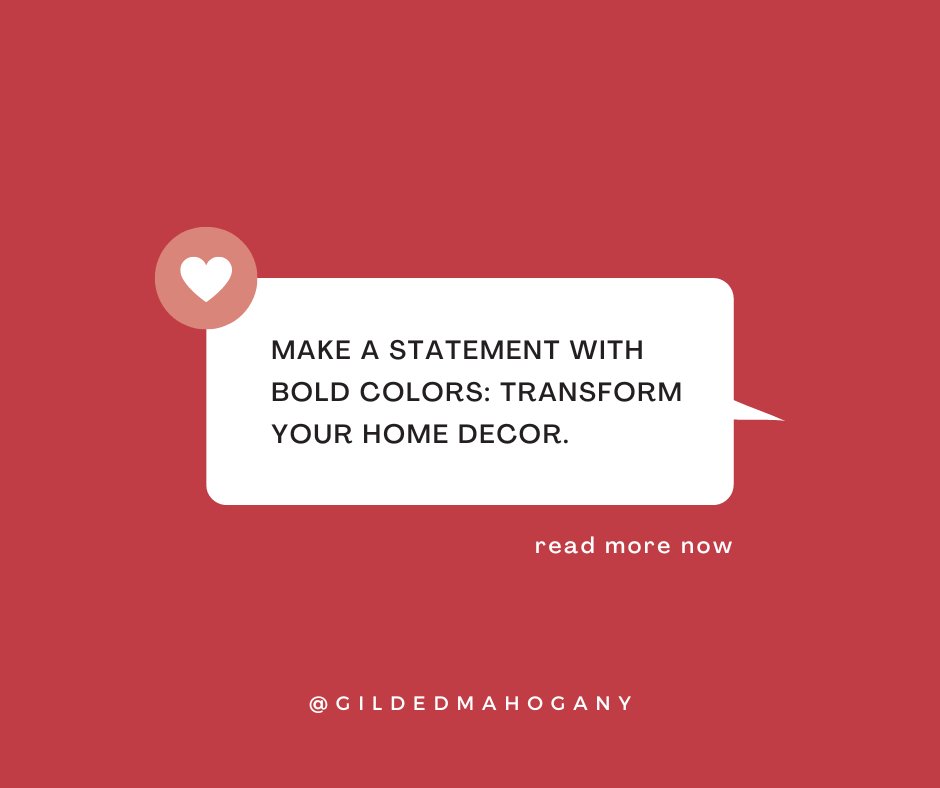 Stay tuned for our expert tips on incorporating bold and vibrant colors into your home decor. Get ready to make a statement! #ColorfulSpaces #HomeStyling #BoldColors #InteriorDesign #ColorInspiration #ExpressYourStyle