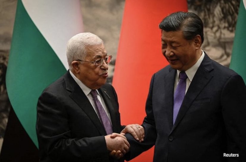 Çin liderisı Şi Cinping’in özel davetlisi olarak Pekin’e giden Filistin başkanı Mahmut Abbasl, Uygur soykırımının insan hakları sorunu olmadığını, bunun Çin'in sözde terörizme, bölücülüğe karşı mücadelesi olduğunu ve bu konuda Filistin’in, Çin hükümetini desteklediğini bildirdi.