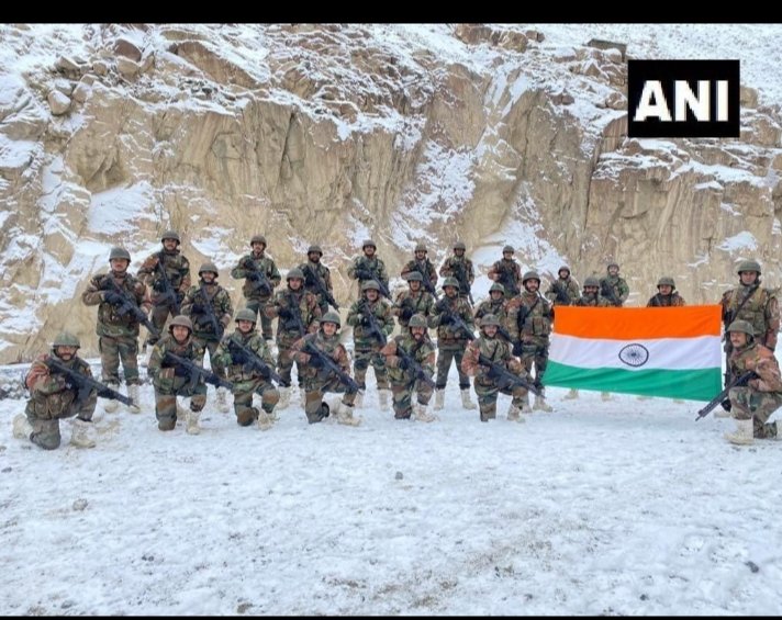BuntiDeswal's tweet photo. "The Galwan Valley incident taught us the true meaning of valor and sacrifice. On this day, we pay tribute to the brave soldiers who defended our nation with their lives. 🕯️🇮🇳 #GalwanHeroes #RememberingGalwan" https://t.co/bh2C7HICSu