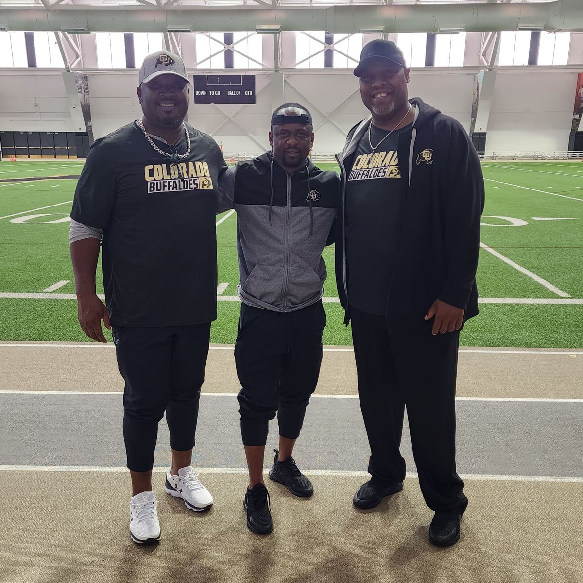 bigty74's tweet photo. A honor and blessing meeting @deionsanders and shadowing his staff. I truly appreciate the opportunity. Coaching Never Stops, you are either getting coached or doing the coaching. Blessings https://t.co/MnHxKrlPq1