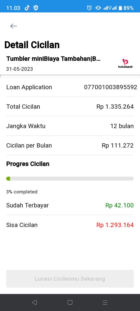 BeatID03's tweet photo. Transaksi gagal dibebankan bunga 1x transaksi ok tpi cicilan jalan terus yg dipotong melebihi bunga? Sehat kah bank bri ini? Lapor sana sini capek sendiri apa saya harus tunggu kolektor lapangan dtg dulu kalo gini? @kontakBRI @BANKBRI_ID https://t.co/WI3HC3s97Z