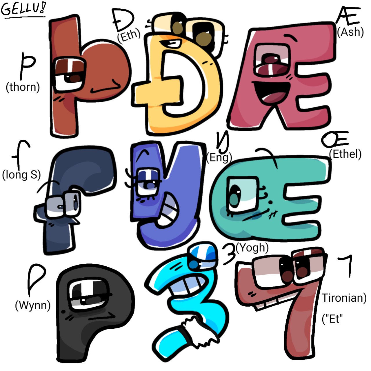 Alphabet Lore Korean 