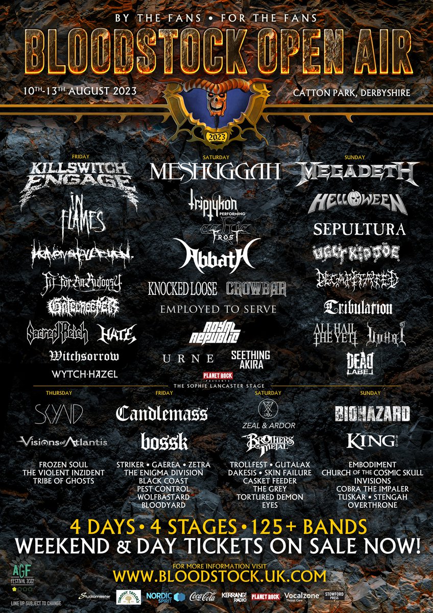 bloodstockfest tweet media