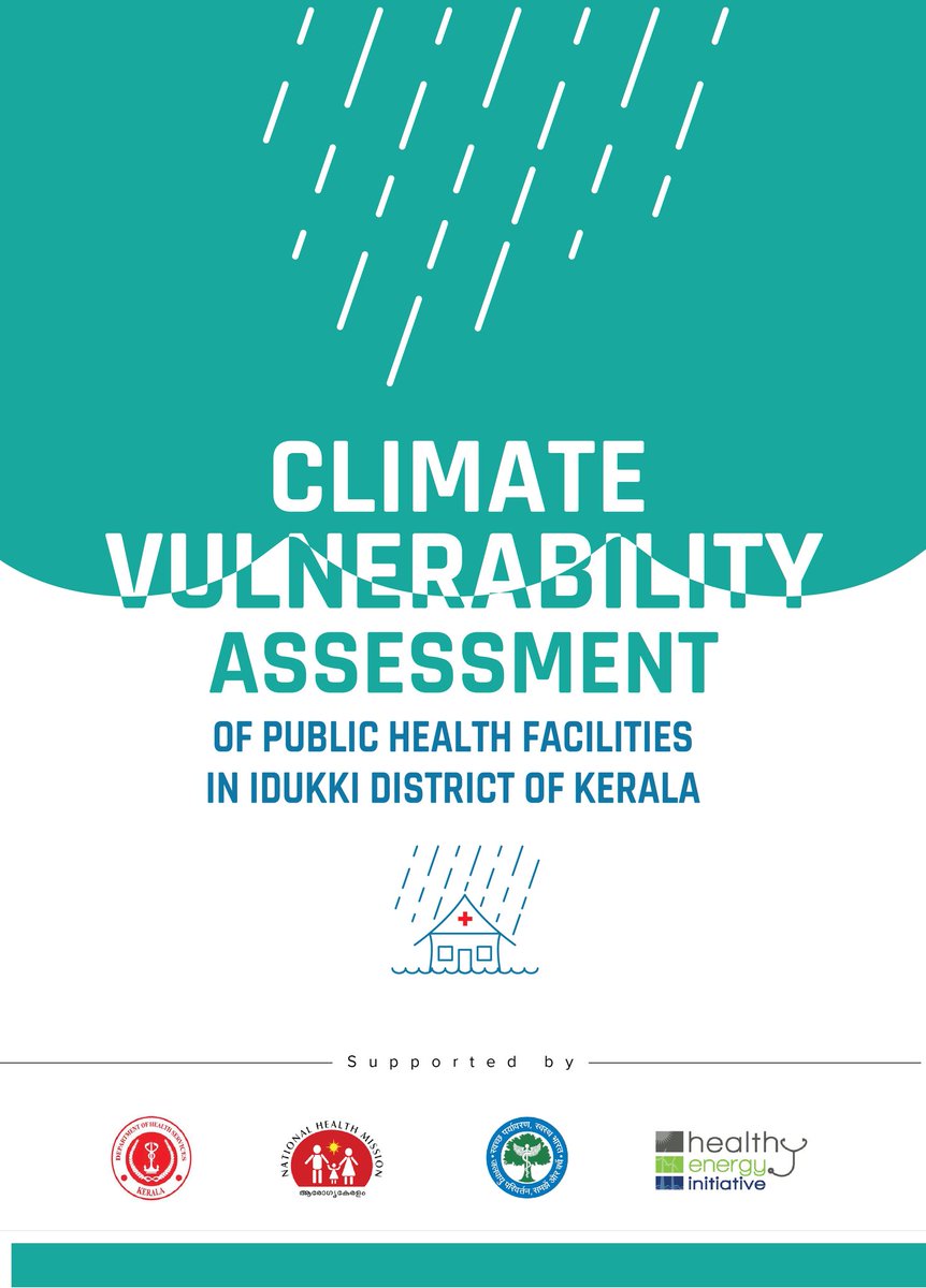 HeiIndia's tweet photo. Our report on #climate #vulnerability #assessment for public healthcare facilities in #Idukki was released by the district collector Sheeba George IAS in the presence of  District Medical Officer &amp; District Program Manager. A brief of the report was presented at the gathering. https://t.co/cmzDBjOLmr