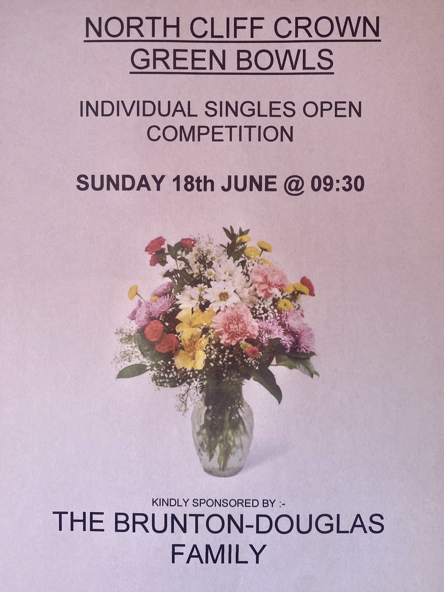 North Cliff Crown Green Bowling Club (@northcliffcgbc) on Twitter photo 