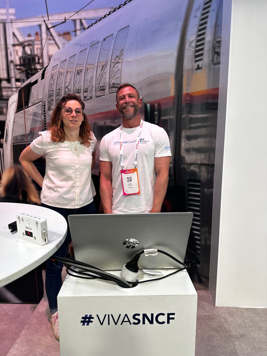 SNCFNumerique's tweet image. Après l'essor de ChatGPT, quels apprentissages et projets autour de l'#IA générative pour le @GroupeSNCF ? @SNCF Connect &amp;amp; tech partagera ses premières expérimentations en direct de la scène de pitch Groupe #SNCF à @VivaTech #VIVASNCF #VivaTech