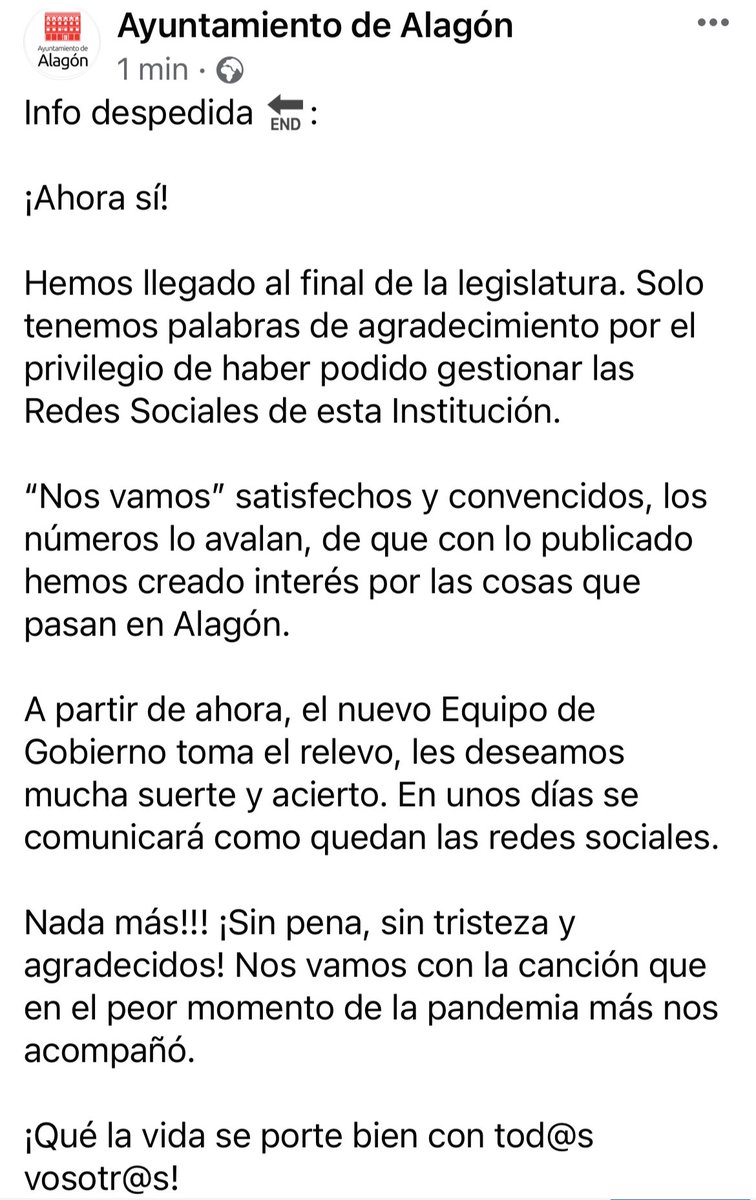 Ayuntamiento de Alagón (@alagonayto) on Twitter photo 