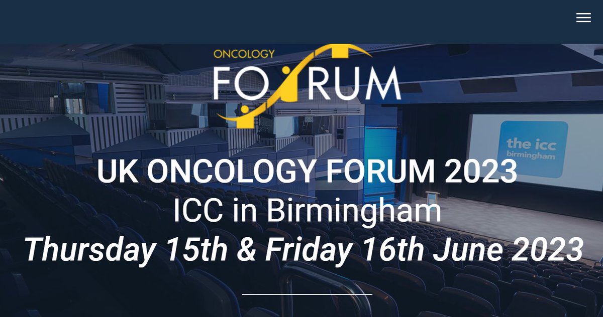 Today is the start of the 2-day Oncology Forum where UK Oncology NHS Healthcare Professionals will discuss all aspects of cancer patient care.  @JossHarding is giving a lecture on head and neck cancer.  #education #patients #care #mouthcancer #headandneckcancer #nhs #savinglives