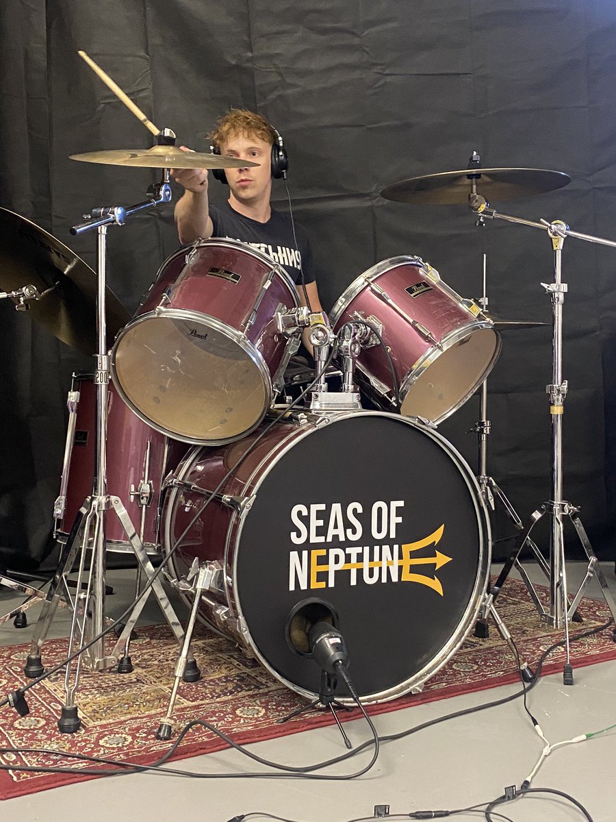 Seas of Neptune (@seas_of_neptune) on Twitter photo New skin, heavy that. #drums New skin, heavy that. #drums