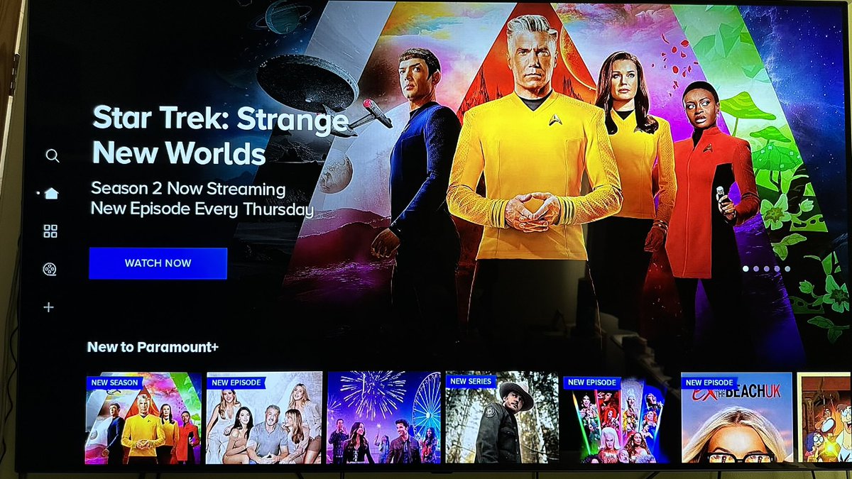 #StarTrekStrangeNewWorlds season 2 episode 1 is now available on <a href="/ParamountPlusUK/">Paramount+ UK & Ireland</a> 

Qapla'