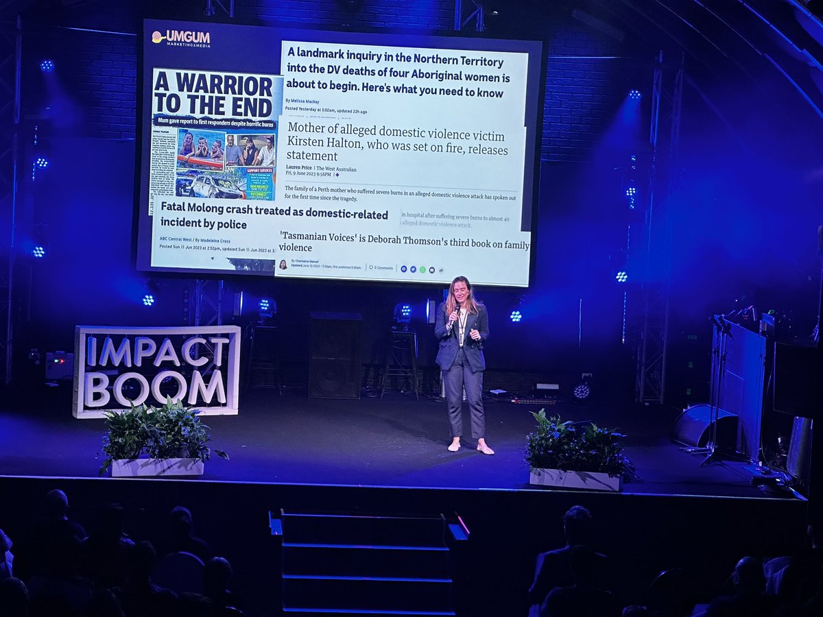 ImpactBoomOrg's tweet photo. Christina Cannes of Umgum Marketing & Media, shares her personal experience with #domesticviolence & how she plans to help people going through the same by using the revenue of her agency.
#socent #elevateplus23 #pitch https://t.co/jMQ5Sc6qyb