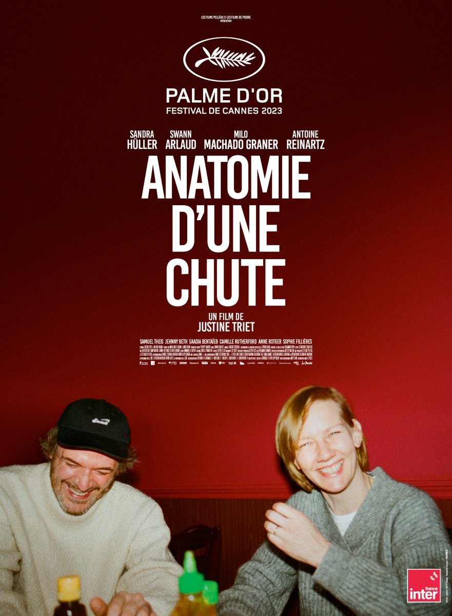 ANATOMIE D'UNE CHUTE de Justine Triet - Découvrez la bande-annonce de la palme d'Or 2023 culturevsnews.com/2023/06/15/ana…