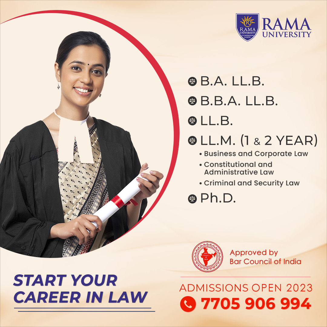 Our #Law Program provides the perfect #opportunity to take the first steps toward your legal-based #career

📞 Speak to our #Admissions Counselor: 7705906994

#AdmissionsOpen #Admissions2023 #HigherEducation #University #Law #LLBAdmission #LawCollege #BBALLB #LLM #Kanpur #BALLB