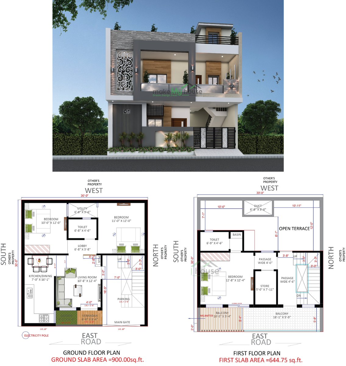 Excellent Exterior and Floor Plan Designs are available.

For More Information Contact
📧 contact@makemyhouse.com
📞1800-419-3999 

#houseplanning #homeexterior #exteriordesign #architecture  #indianarchitecture #architects   #homedesign #Homedecoration #Saturday #SaturdayVibes