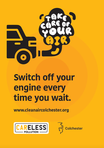 GreenerESNEFT's tweet photo. Today is Clean Air Day. Did you know that if you sit in your stationary car with the engine running then you, and any other passengers in the vehicle, will be breathing in air which is up to seven times more polluted than the air outside the car. https://t.co/o4cvZfH72A