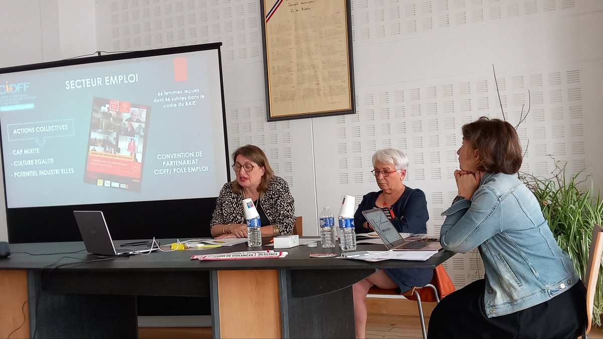 catguilbaudeau's tweet photo. Ce matin @Poleemploi_oc est présent à l'AG du #CIDFF65.
Notre #partenariat renforcé est souligné, il met en avant une relation solide, au service des femmes &amp; familles.
Ensemble, nous œuvrons pour l'émancipation et l'autonomie. #EgaliteFH @HPoliart @senat_annick @LaurentPAUL_Occ https://t.co/gaoqaV6MUT