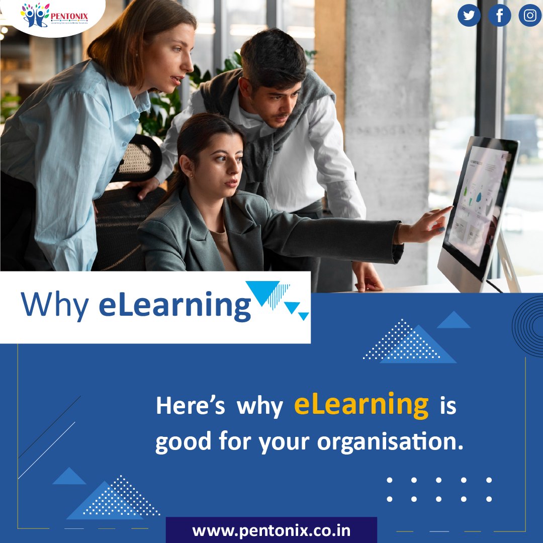 Pentonixelearn's tweet image. To know more about our services visit our website: pentonix.co.in
or write to us at: digital.learning@pentonix.co.in
#elearning #elearningdevelopment #elearningdesign #consistent #elearningsolutions
#virtuallearning #careerdevelopment
#dataandanalytics #digitallearning