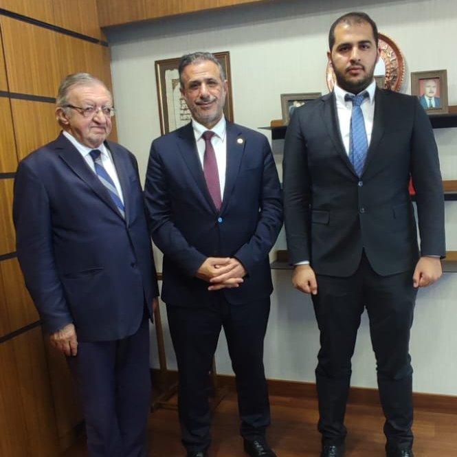 Bünyamin Arca ve Mehmet Mircan Fırat'ı Gazi Meclisimizde misafir ettik. Ziyaretleri için teşekkür ediyorum.