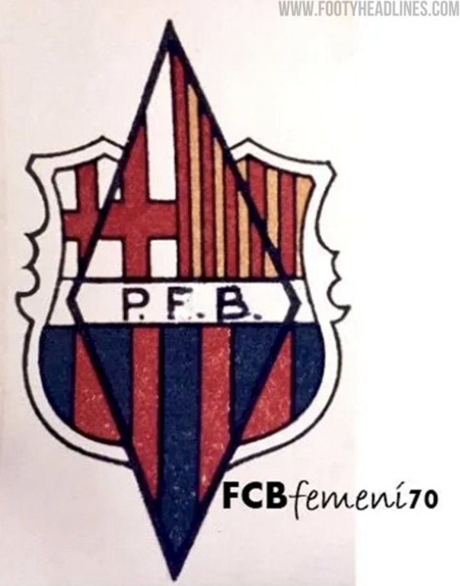 A favoríssim que la nova samarreta del Barça porti un rombe a l'escut en honor a la Penya Femenina Barcelonista del 1970, us ho juro que me'n penso comprar 40