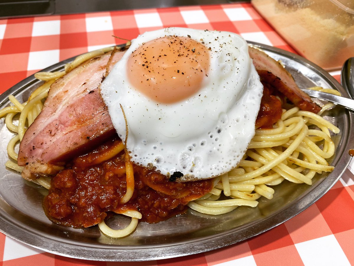 hayama2017's tweet photo. 今日のランチは横浜ヨドバシカメラ地下飲食店街にあるスパゲッティのパンチョさん。スパゲッティモチモチまいうー(^^) https://t.co/VZdbxVy1hY