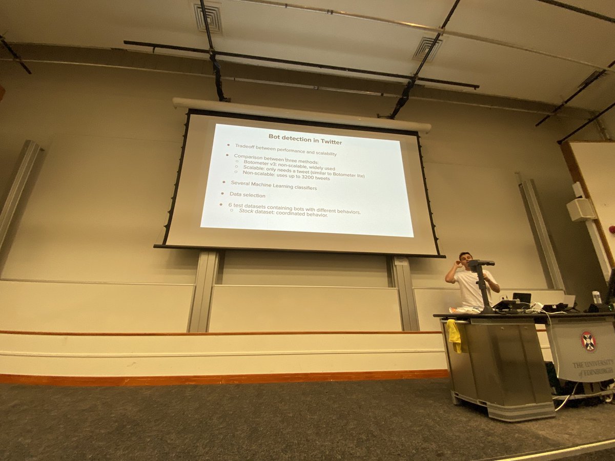 Now it’s Chema Rodríguez on new methods for bot detection on Twitter 🤖