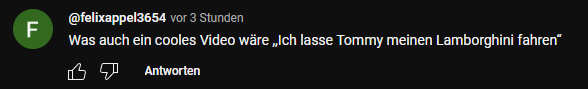 15 Jähriger fährt Lamborghini würde anders zünden auf Youtube