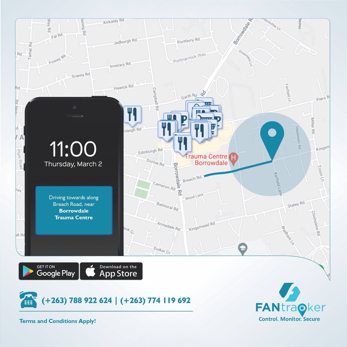 FANtracker has you connected to your fleet 24/7 from anywhere across Africa. Sign up for the FANtracker Advanced Fuel Monitoring Solution and stay updated!

#FANtracker #Fuelmonitoring #Smartsolutions #Vehicletracking #Fleetmanagement
